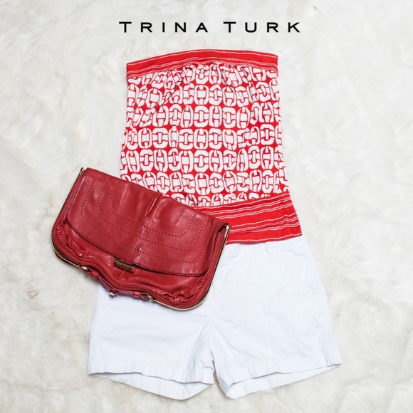 Trina Turk Tops - HOST PICK TRINA TURK Silk Tube Top